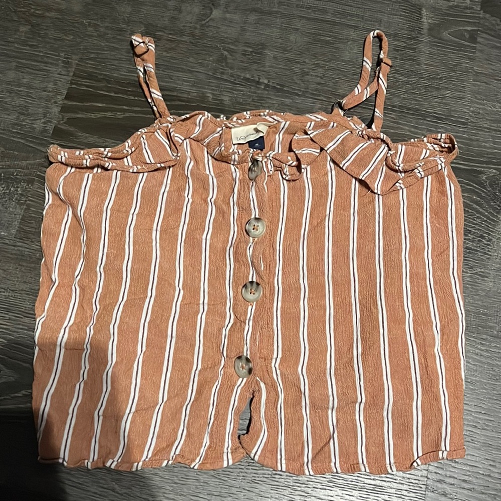 orange stripe tank
